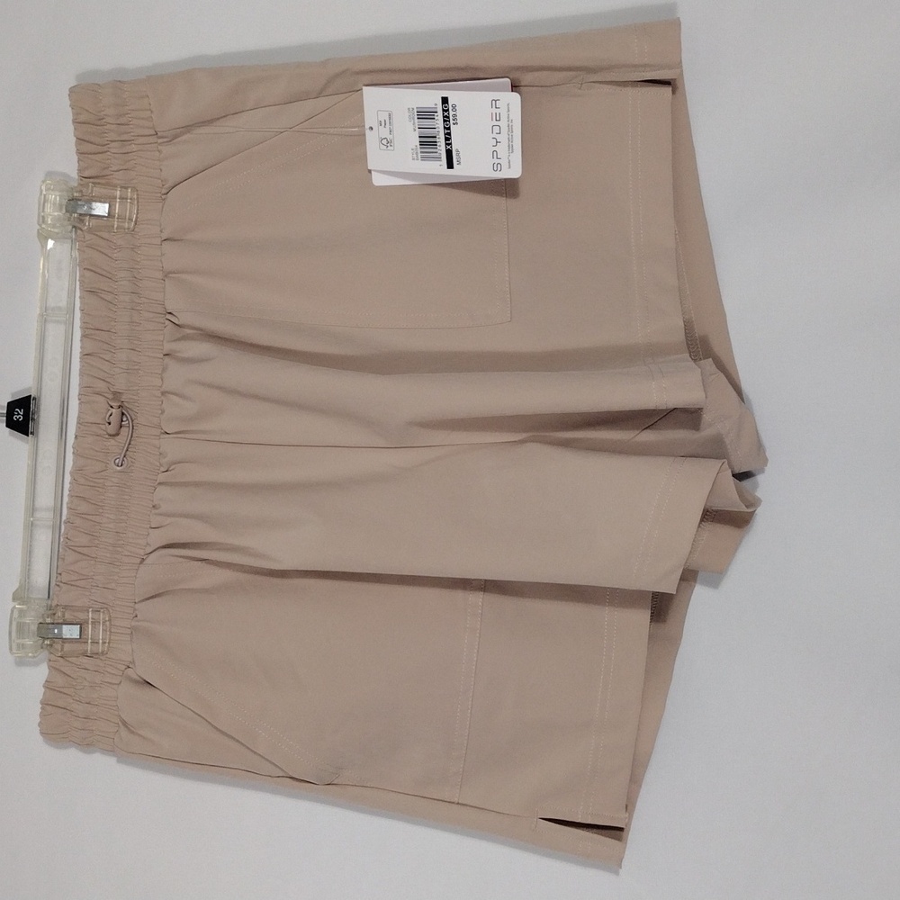 NWT Spyder Mushroom 4" Woven Pull On Trail Women's Shorts Size XL - Picture 1 of 11
